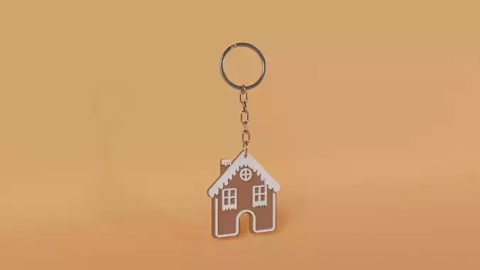 Gingebread Keychains 3D print model