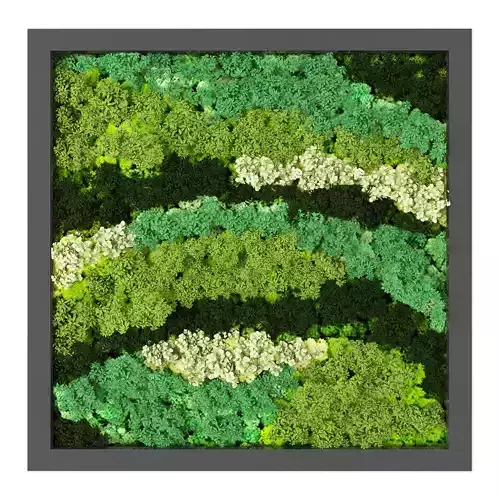Vertical garden 189 Low-poly 3D model