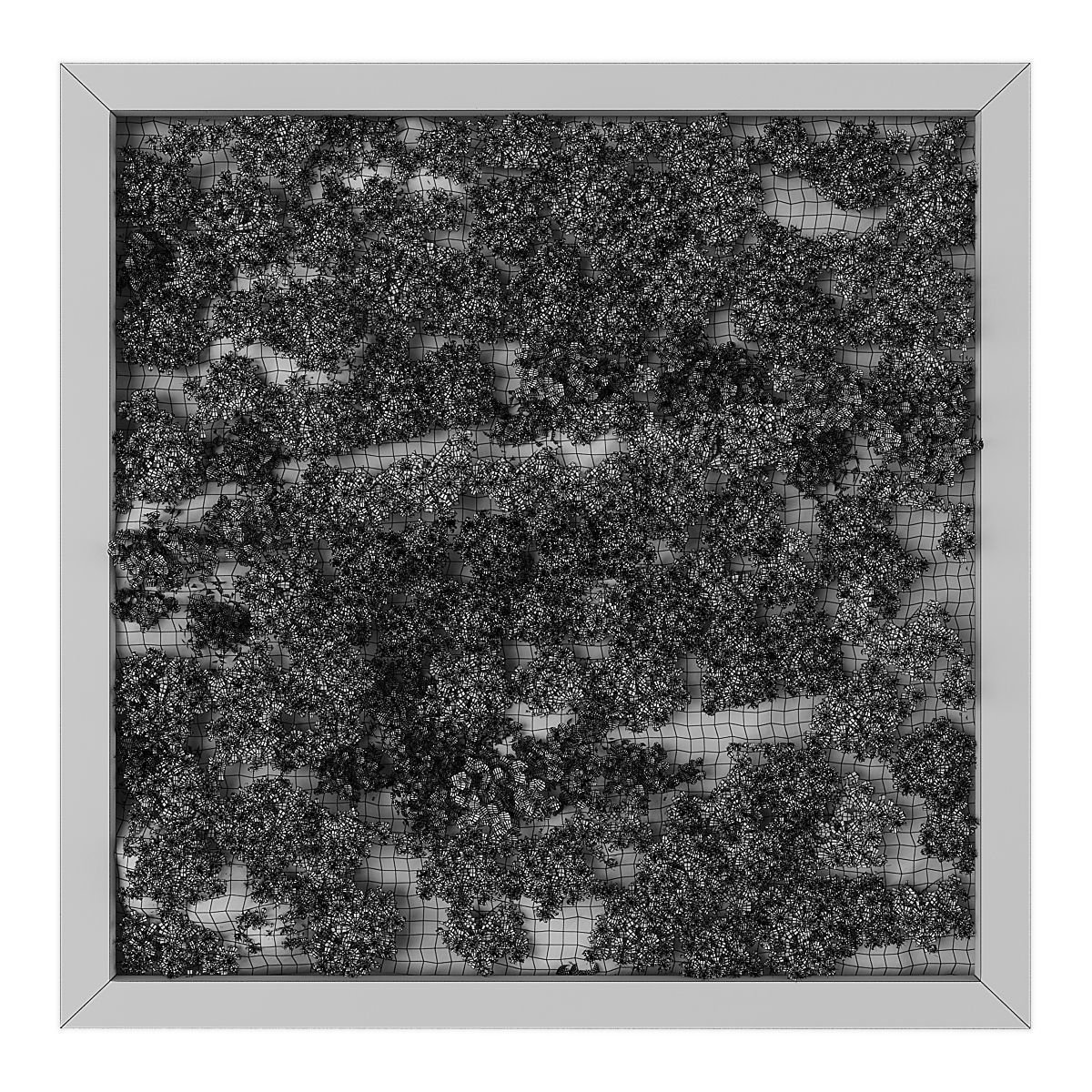 Vertical garden 189 Low-poly 3D model_1