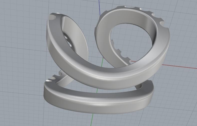 Ring Model 2426 3D print model_4
