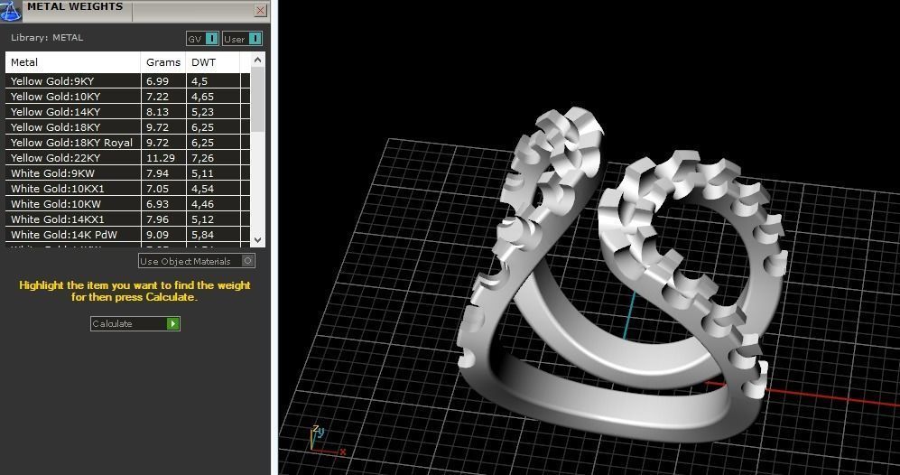 Ring Model 2426 3D print model_7