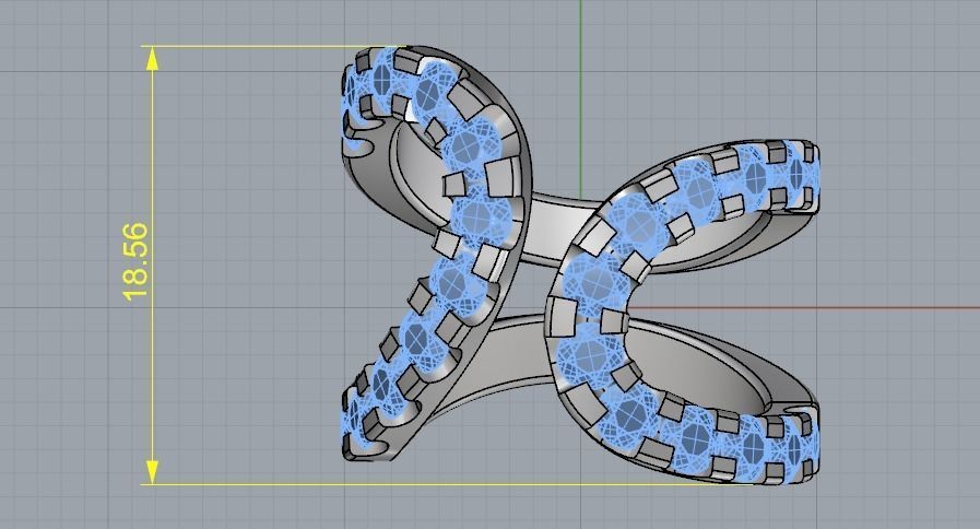 Ring Model 2426 3D print model_6