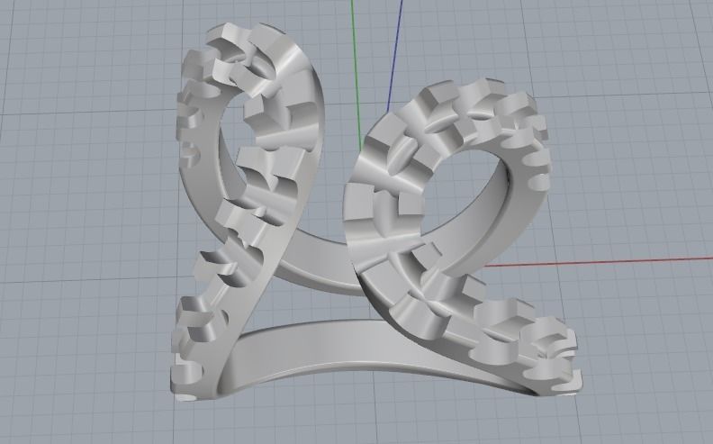 Ring Model 2426 3D print model_2