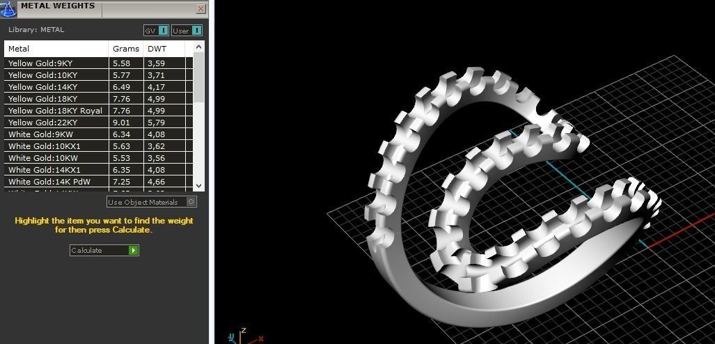Ring Model 2425 3D print model_8