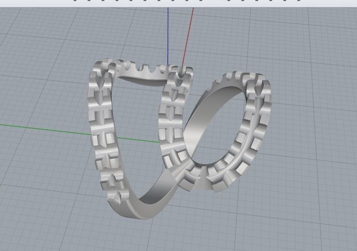 Ring Model 2425 3D print model_5