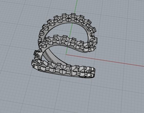 Ring Model 2425 3D print model_2