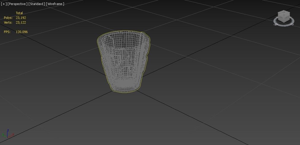 miniature flower pot 09 3D model 3D printable | CGTrader