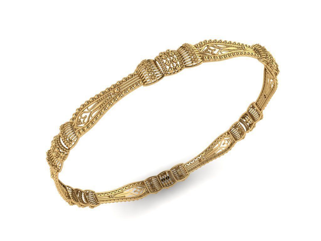 Bracelet  3D print model_2