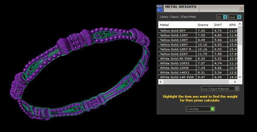 Bracelet  3D print model_8