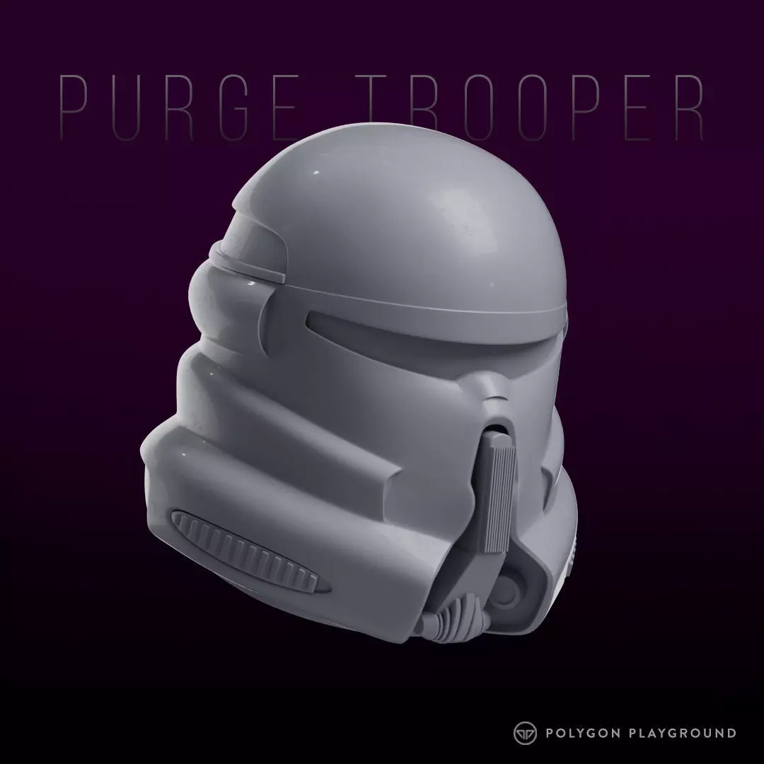 Purge Trooper Helmet 3D print model_0