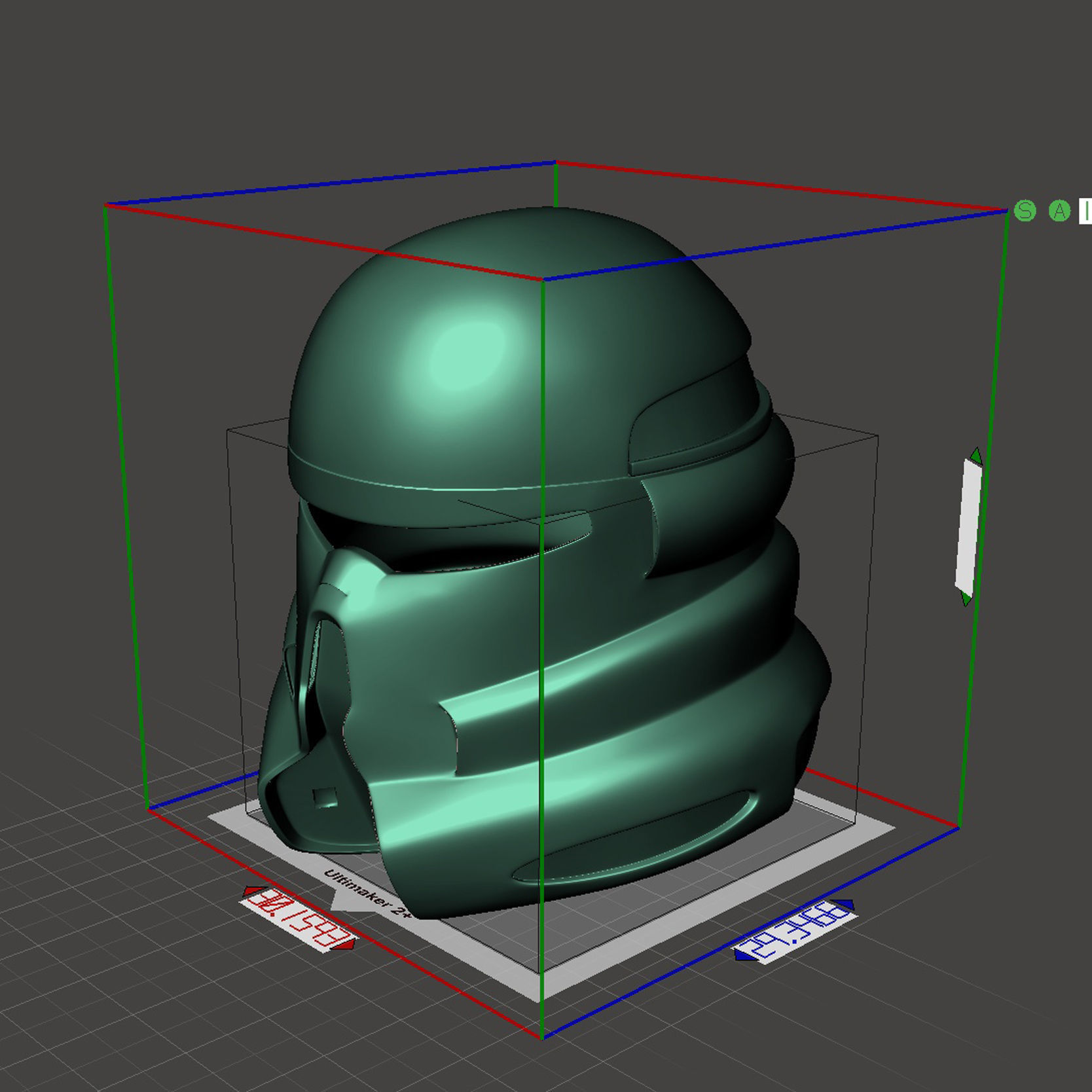 Purge Trooper Helmet 3D print model_6