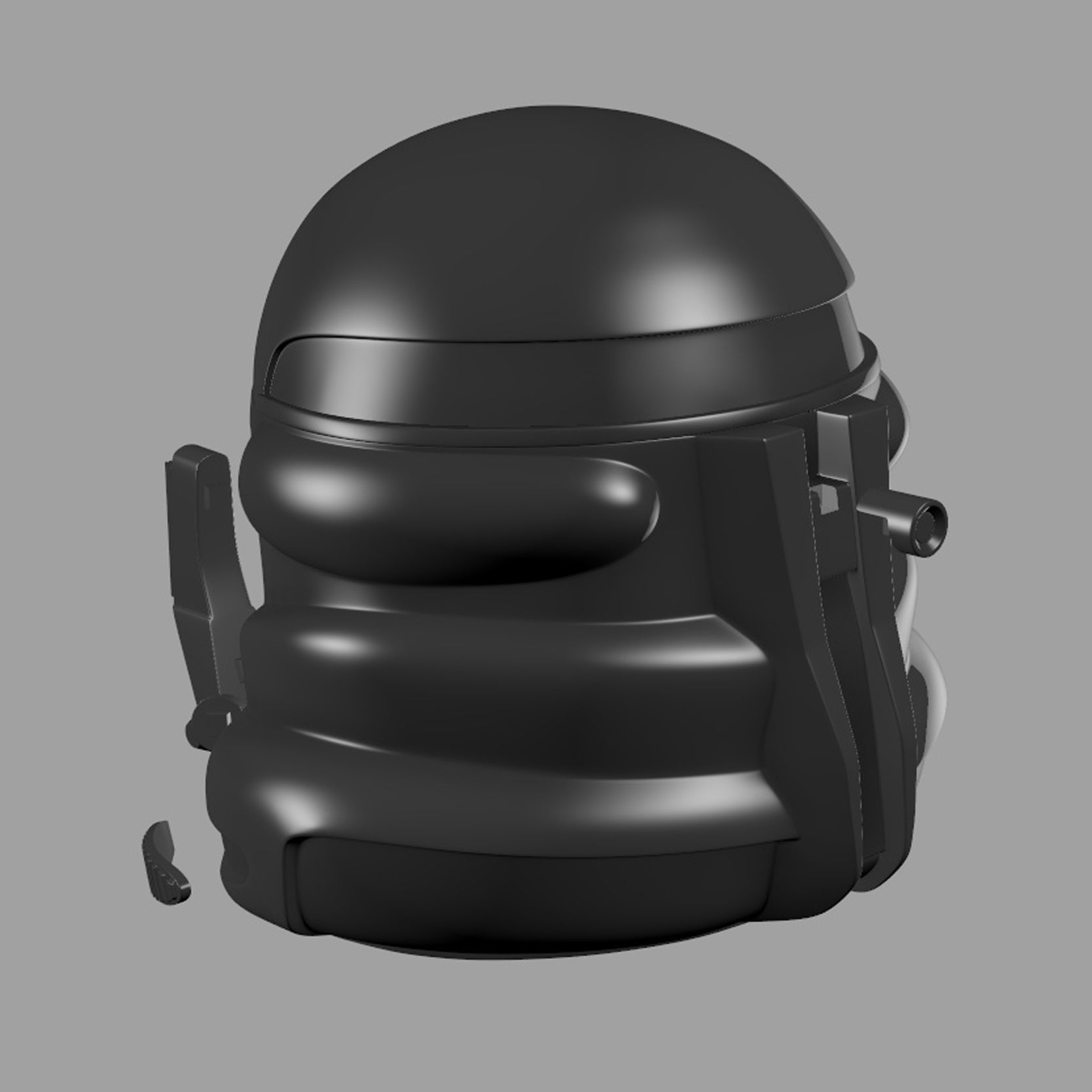 Purge Trooper Helmet 3D print model_4