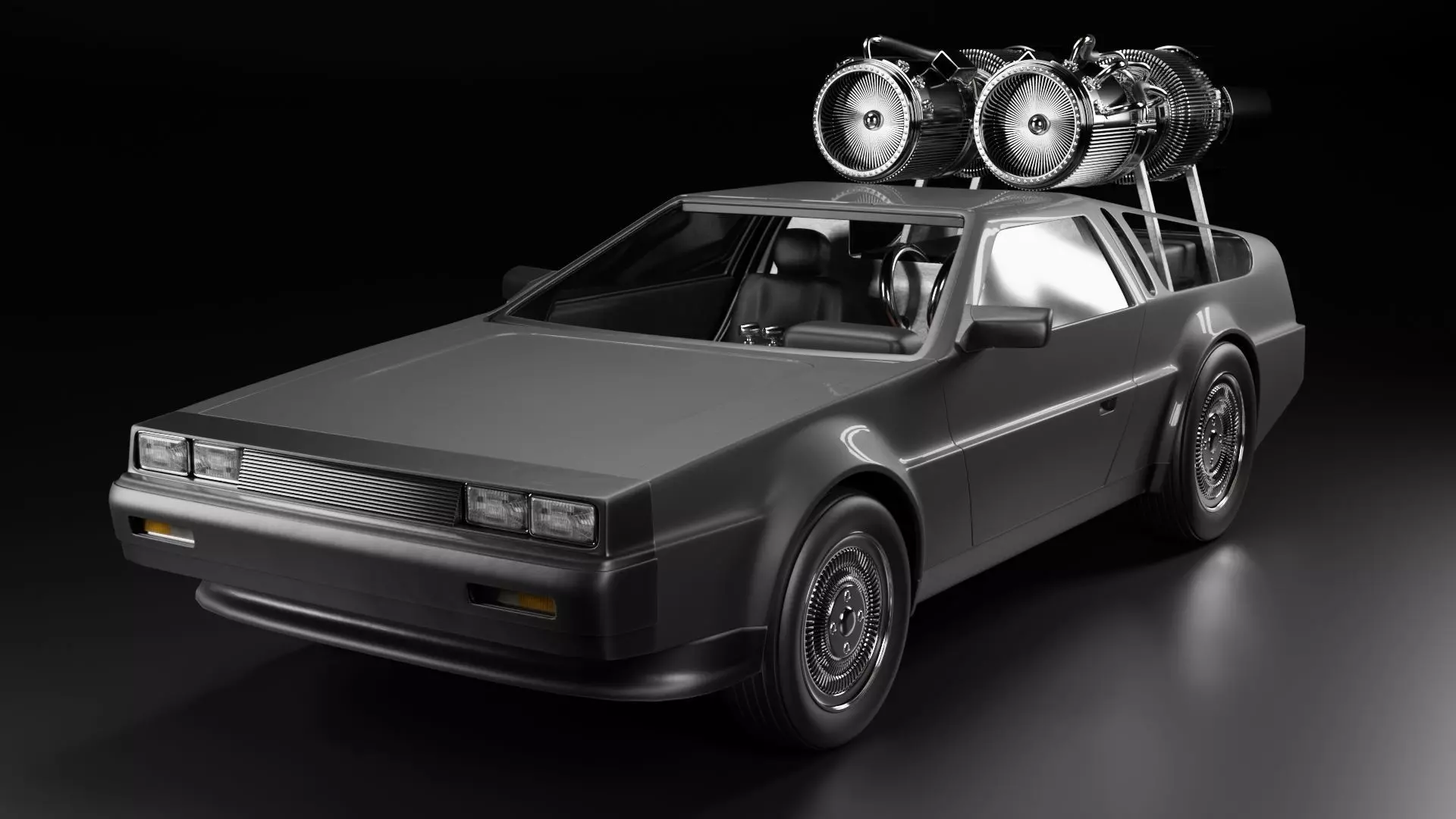 Delorian Rocket 3D model