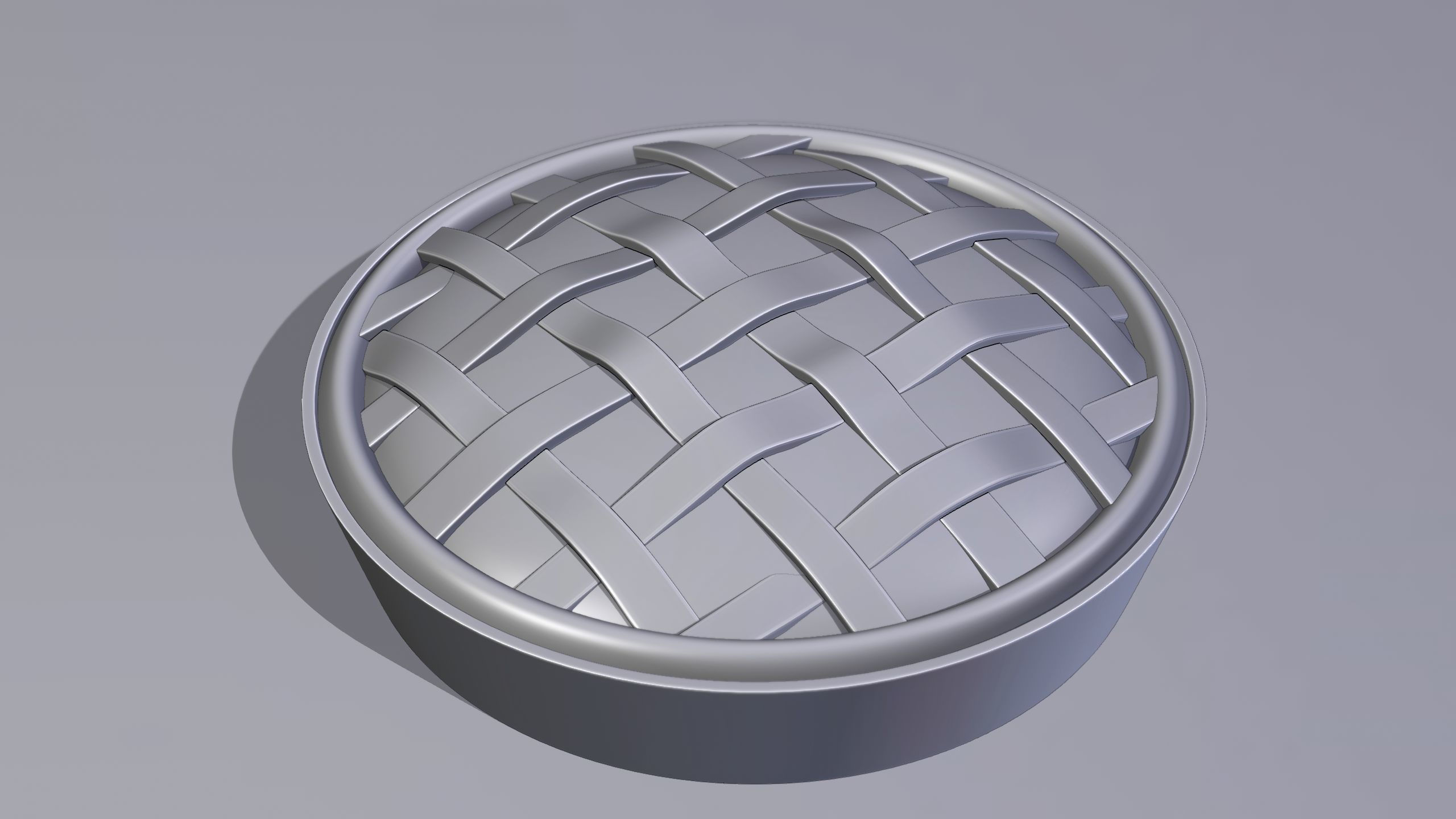 Apple Pie-With Procedural Materials-Blender 3D model_11