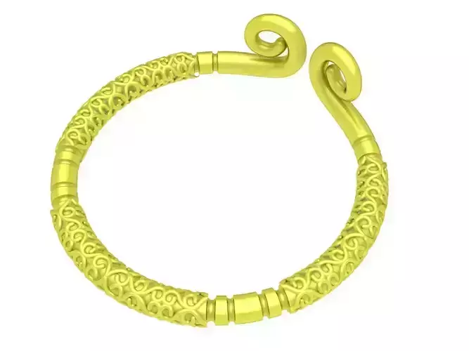 Monkey king hoop bangle 4179