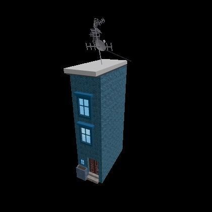 Set of buildings for roblox Low-poly 3D model_6
