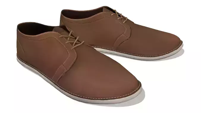 Men Brown Flat Casual Shoes