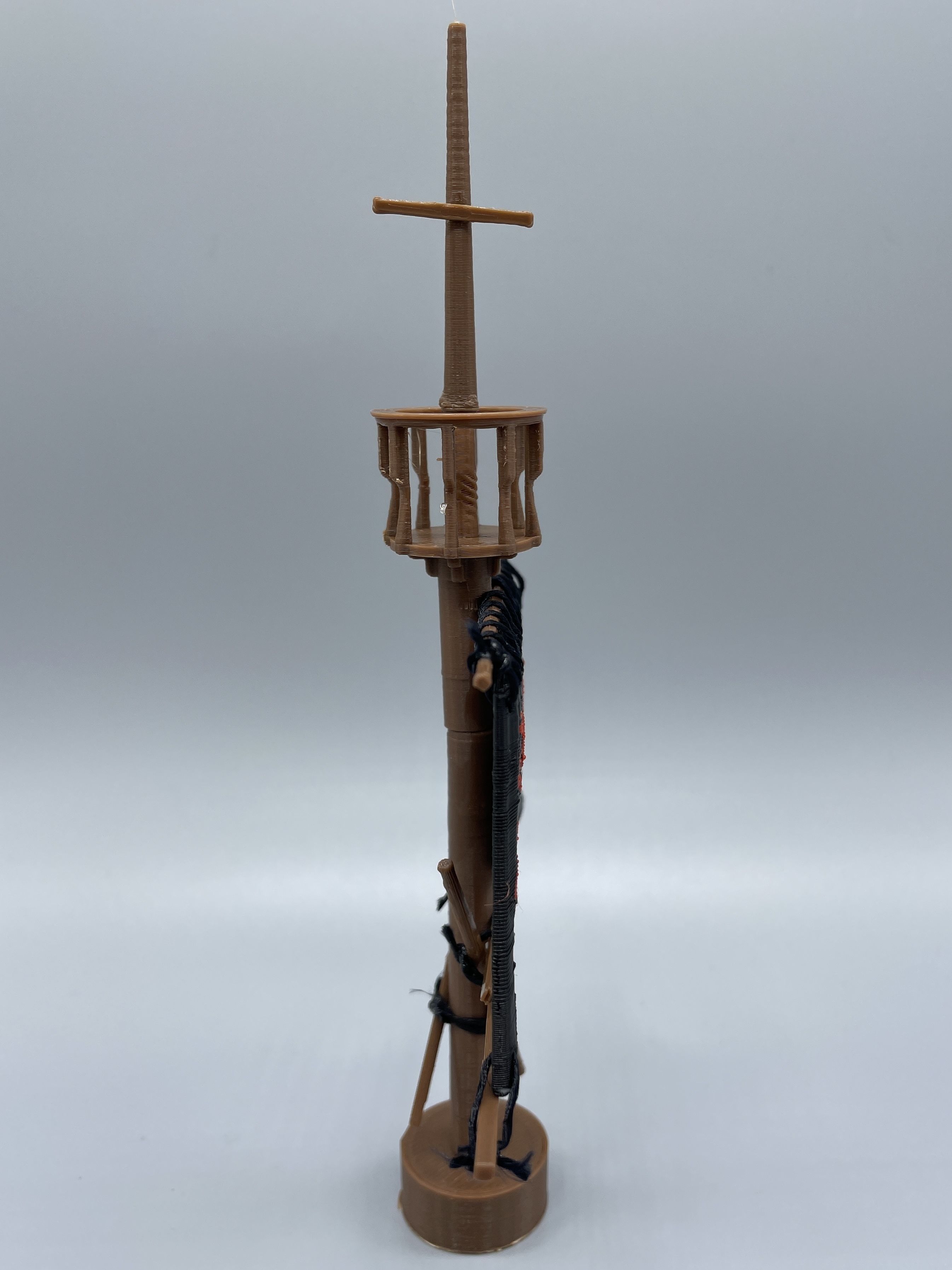 Swashbuckling Pirate of the Caribbean Flag - 3D Printable Magic 3D print model_5