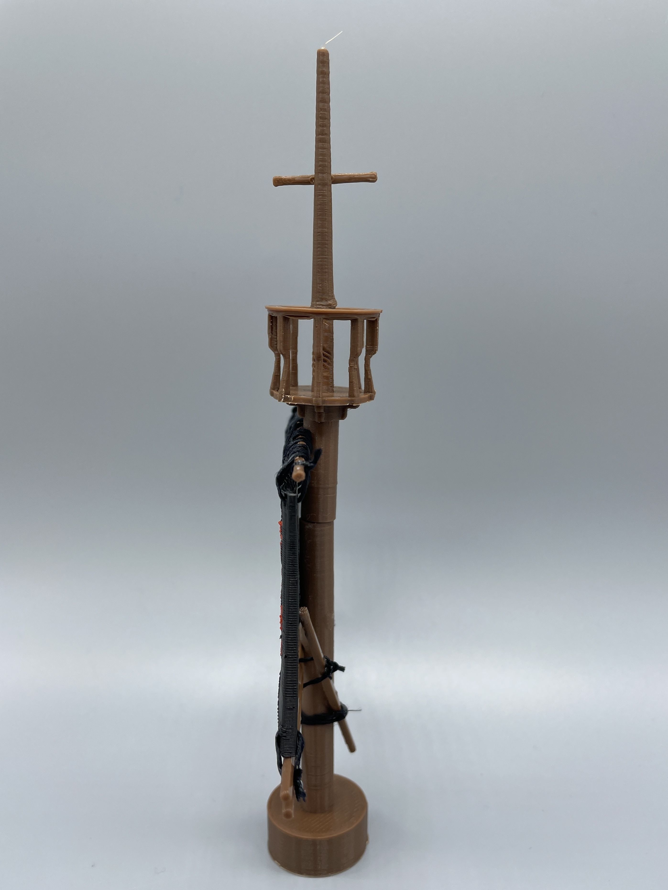 Swashbuckling Pirate of the Caribbean Flag - 3D Printable Magic 3D print model_3