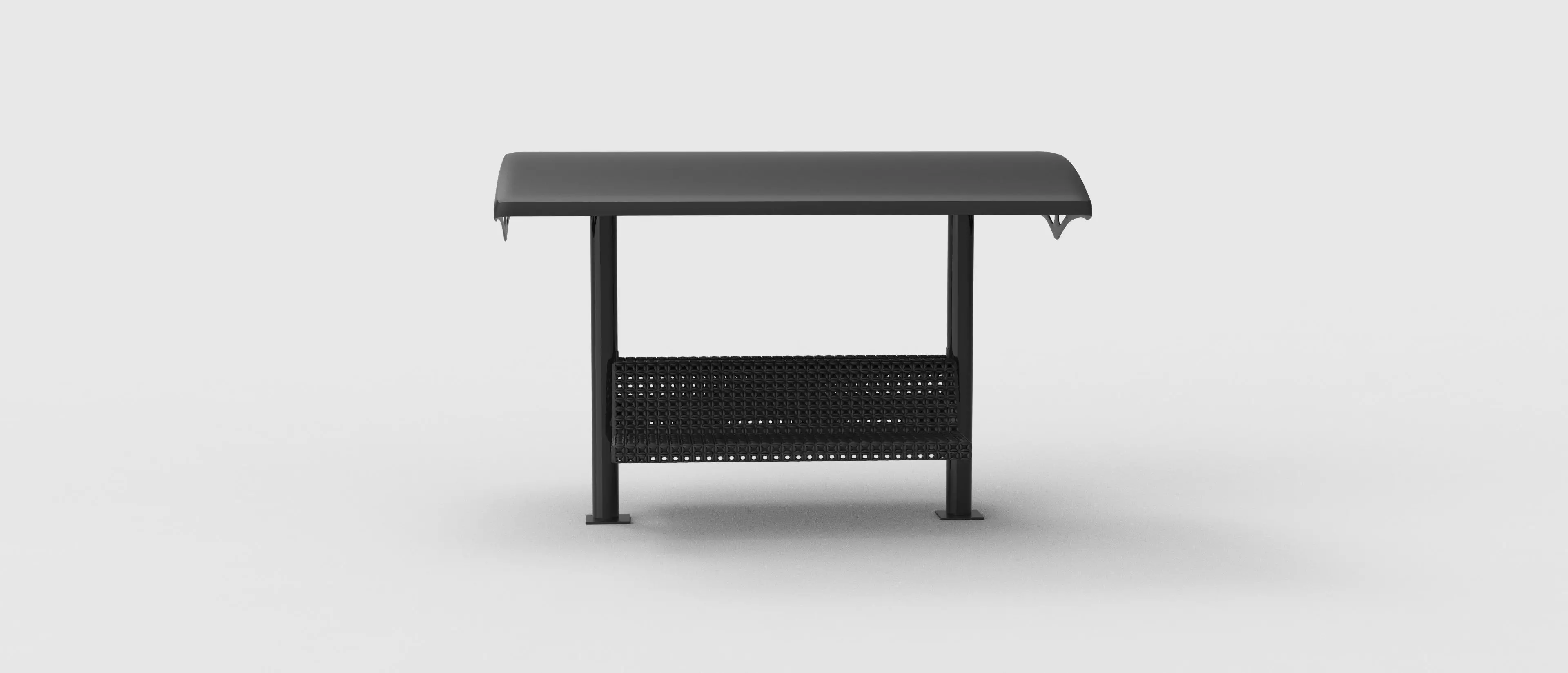 Outdoor Bench 3D model