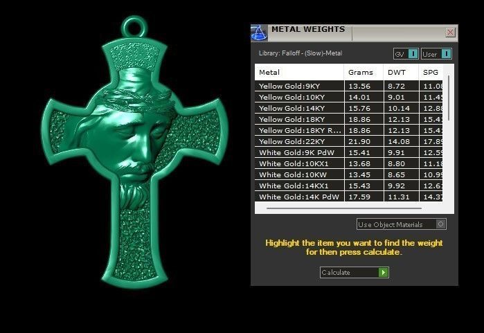 Cross Jesus 3D print model_3