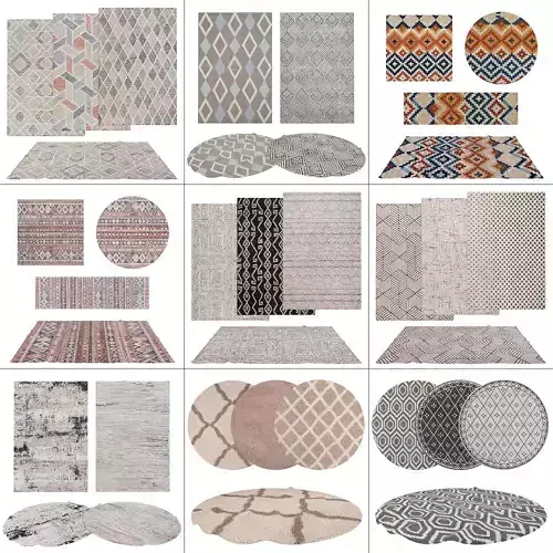 9 in 1 Rug Collection No 36