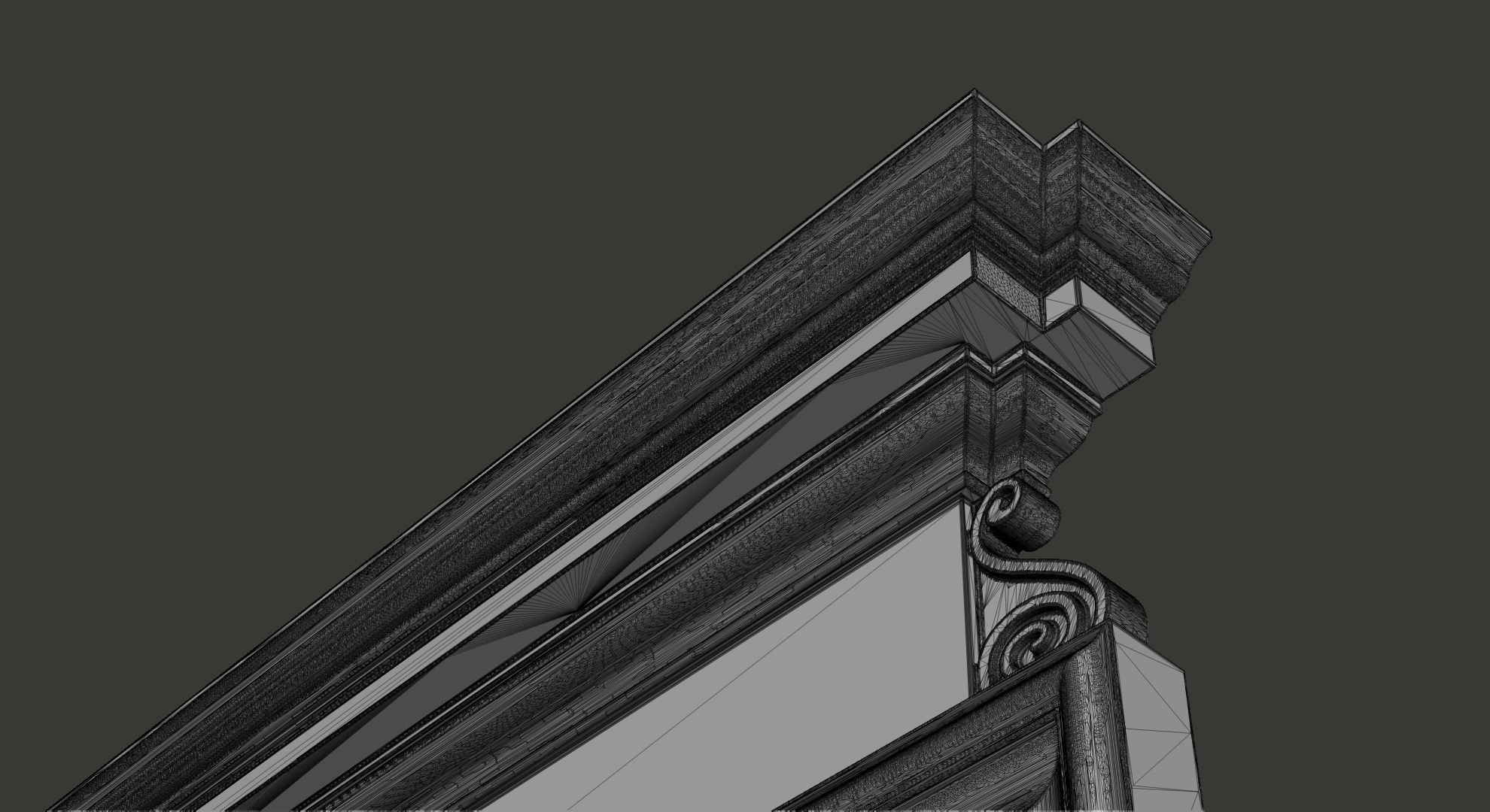 10 Fireplace mantel in Georgian Style 3D model_32