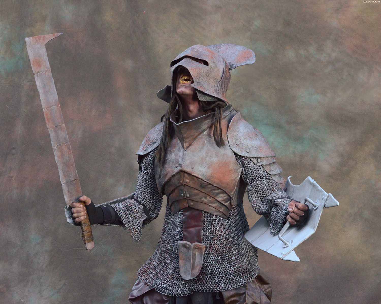 Uruk Hai Complete Set Wearable 3D Model Collection_3