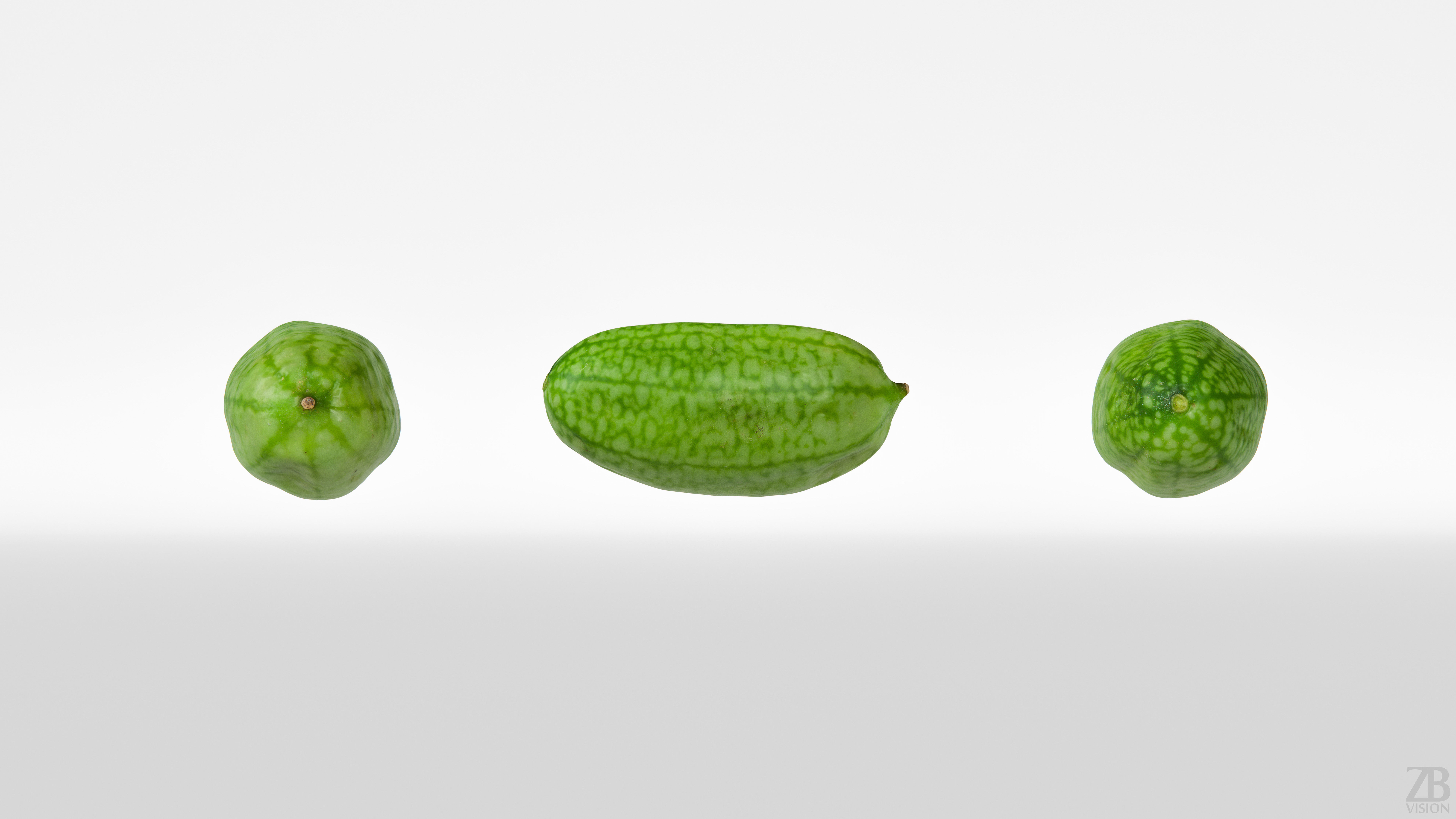 Cucamelon 3D model_4