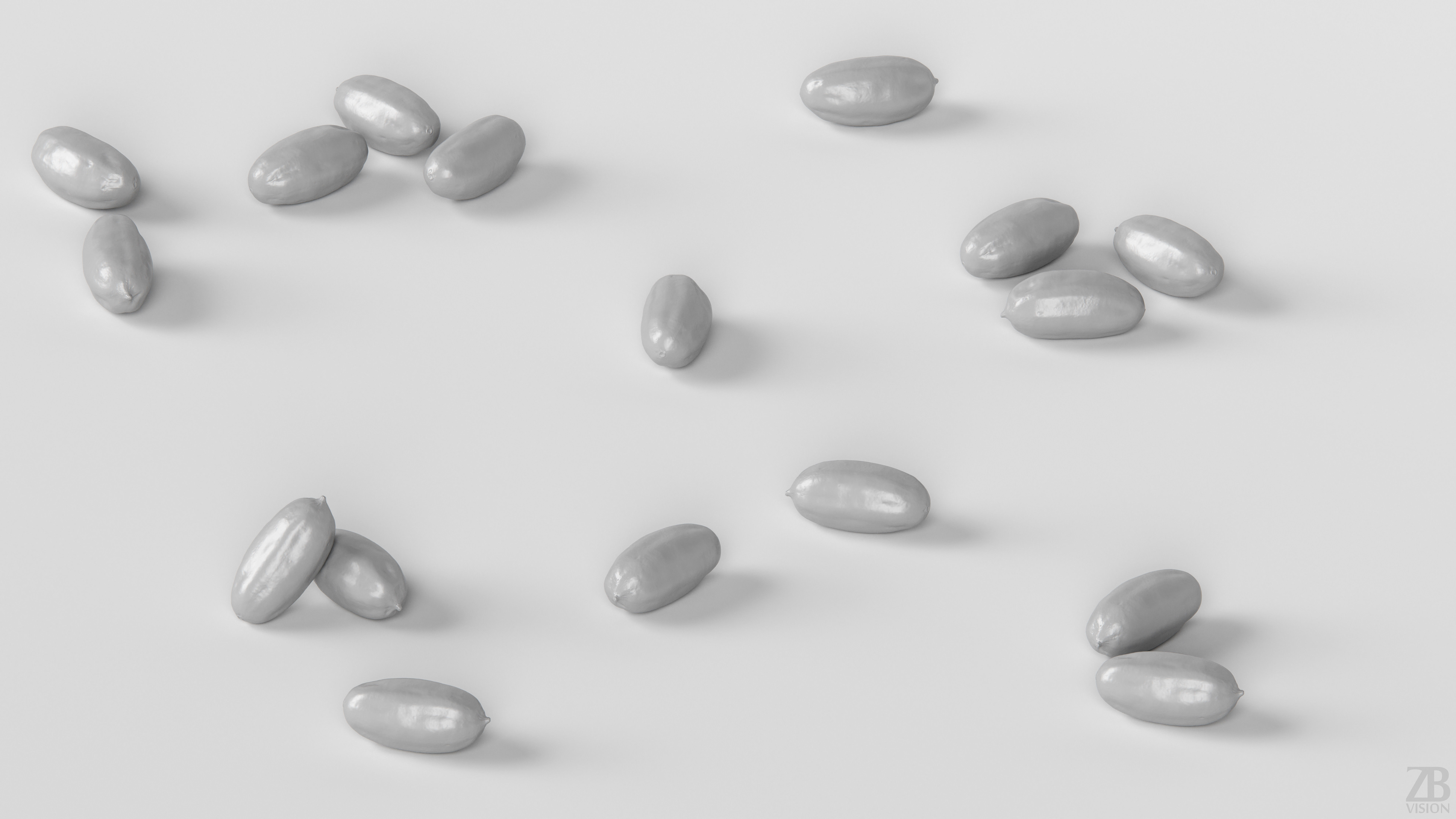 Cucamelon 3D model_3