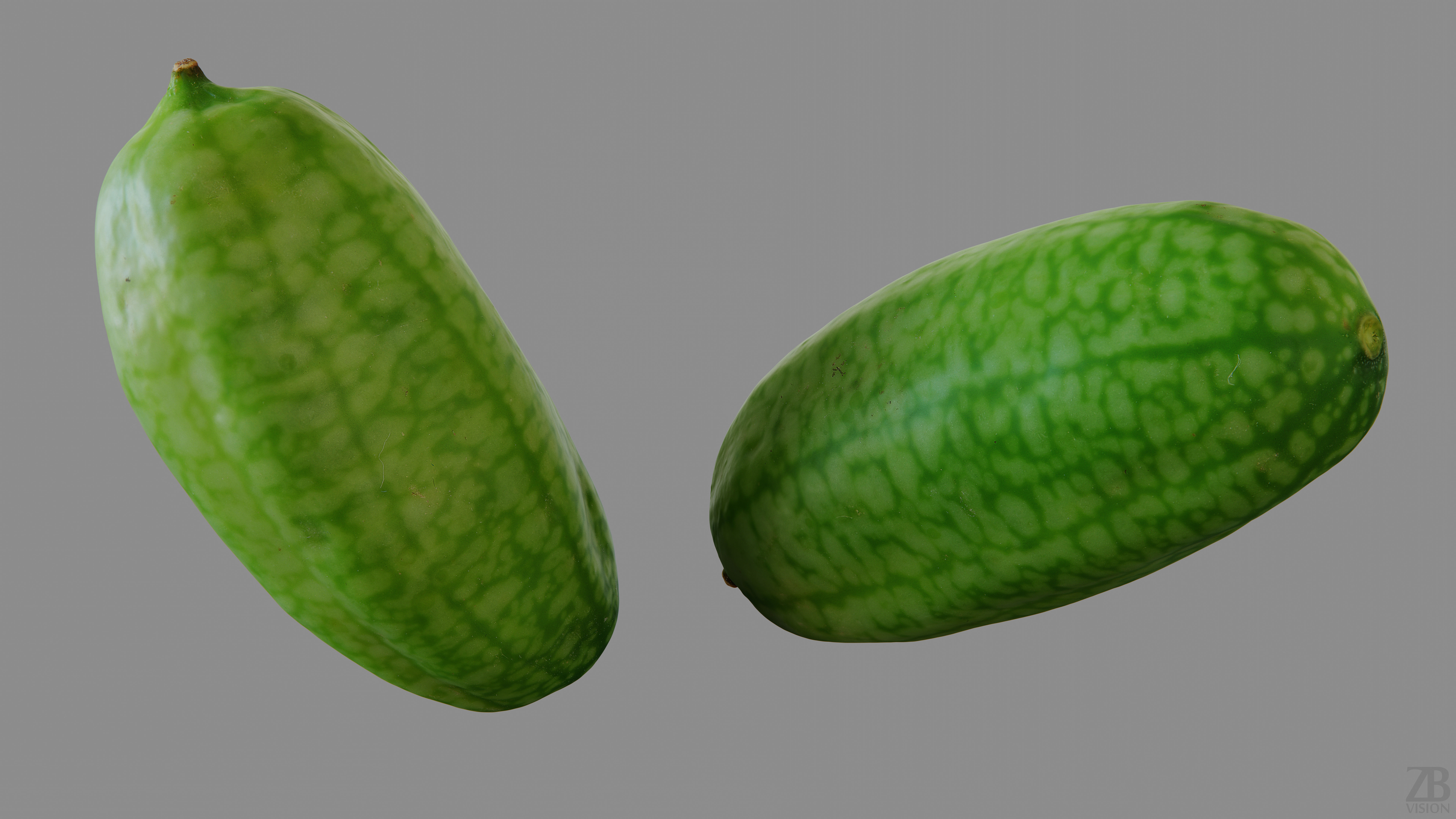 Cucamelon 3D model_9