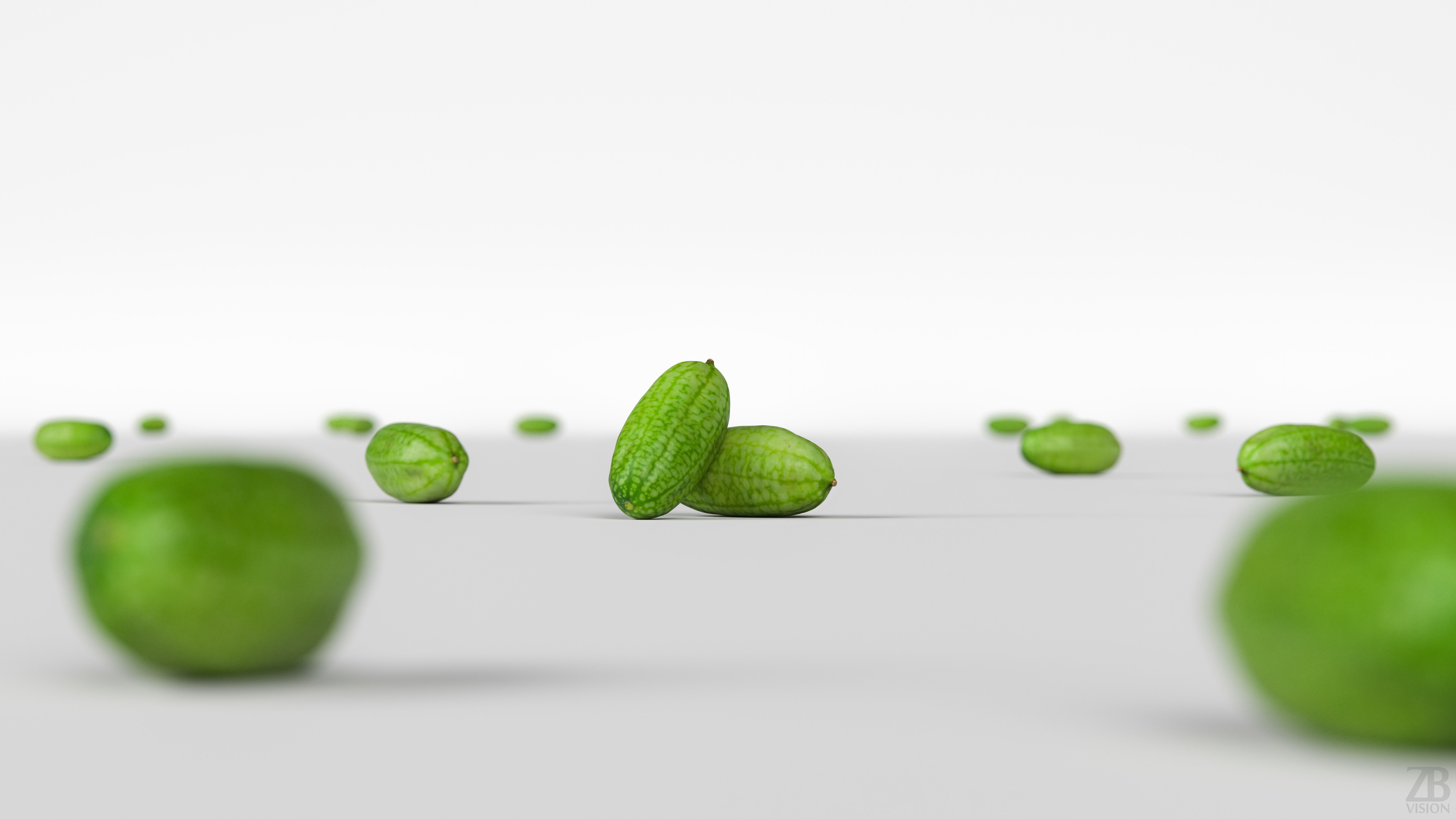 Cucamelon 3D model_1