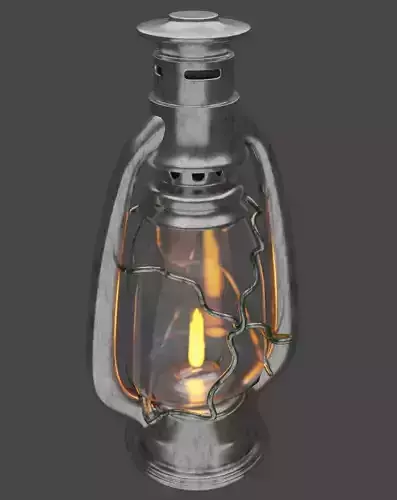 Old Kerosene Lamp