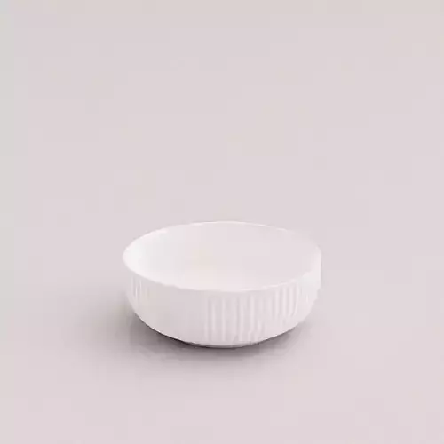 Ridges Bowl Low-poly 3D model