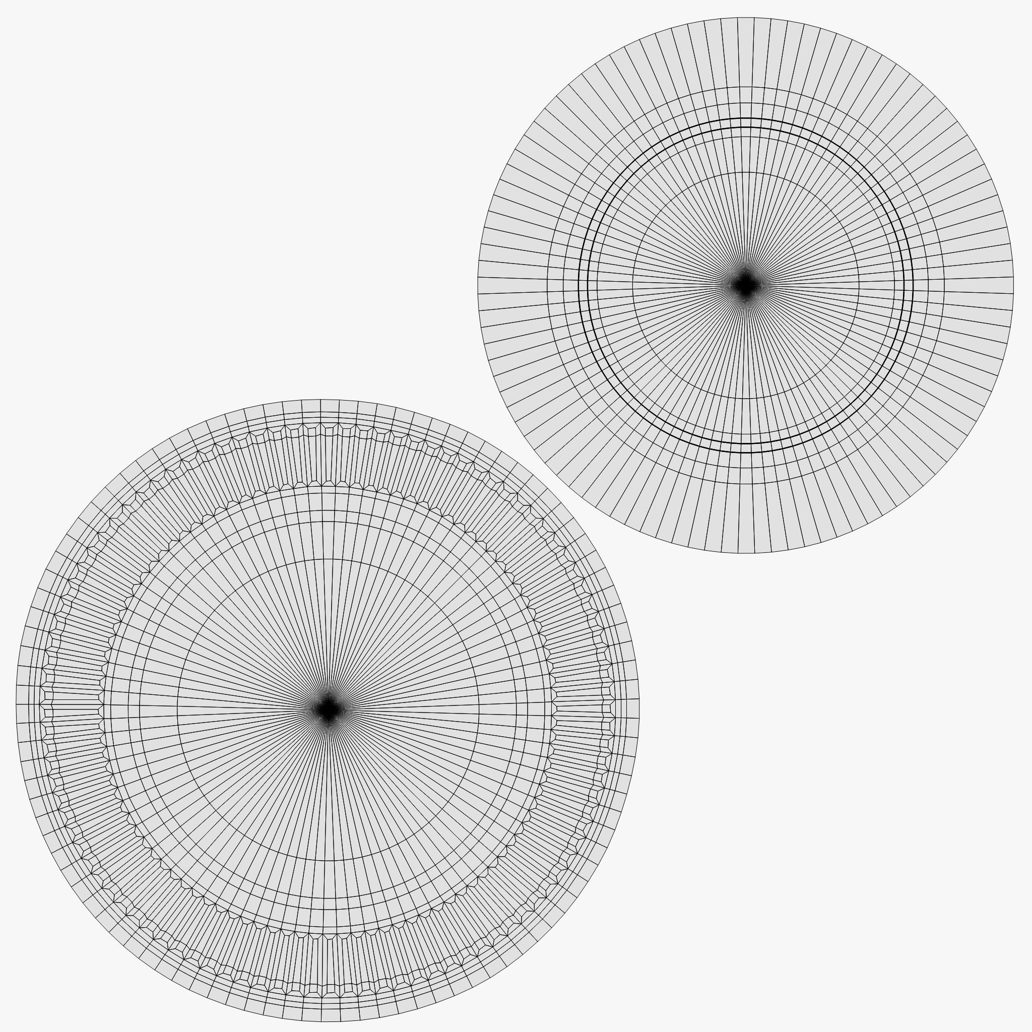 Ridges Cake Plate Low-poly 3D model_7