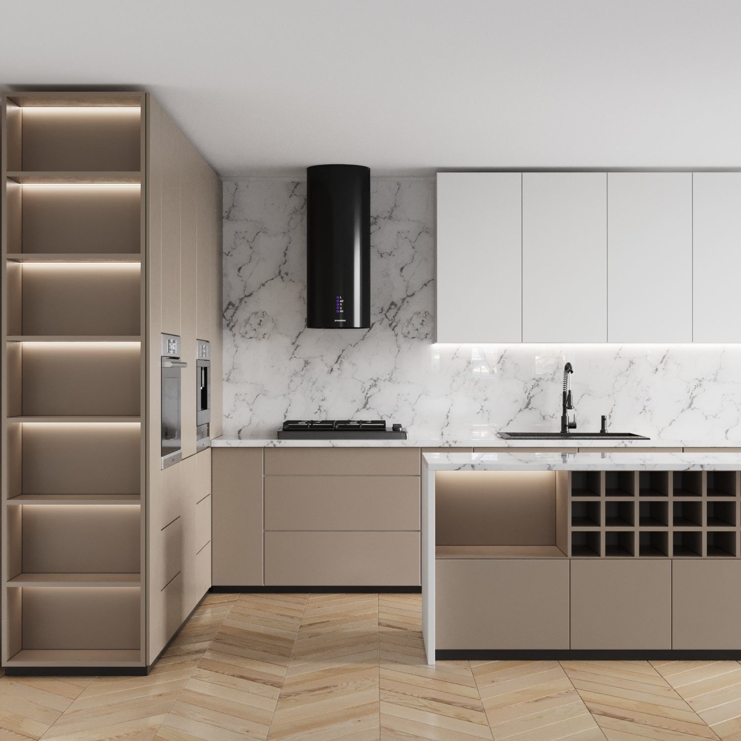 Kitchen 054 3D model_1
