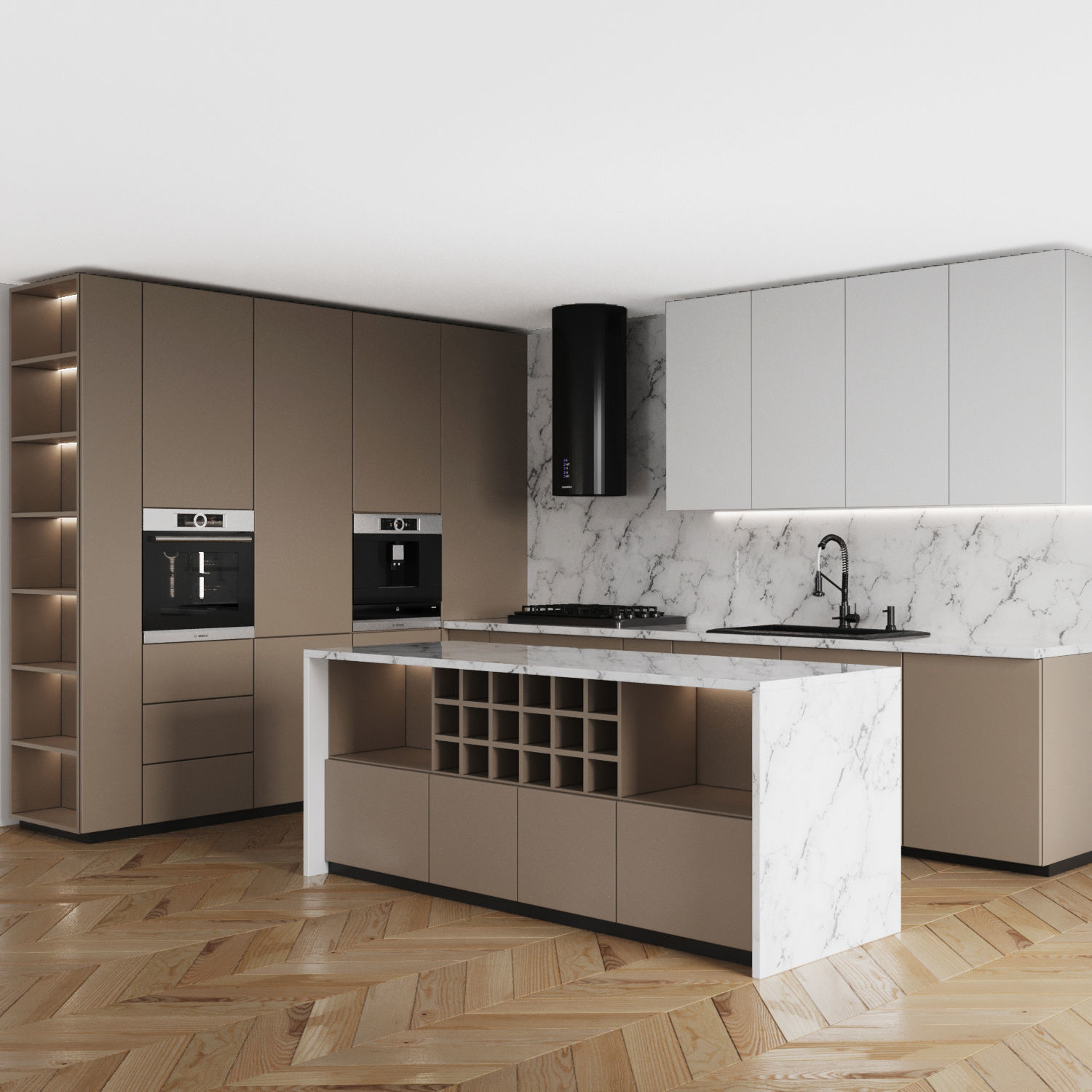 Kitchen 054 3D model_3