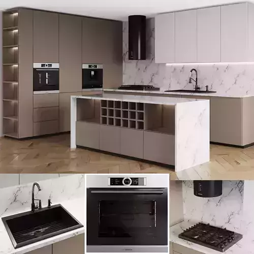 Kitchen 054 3D model