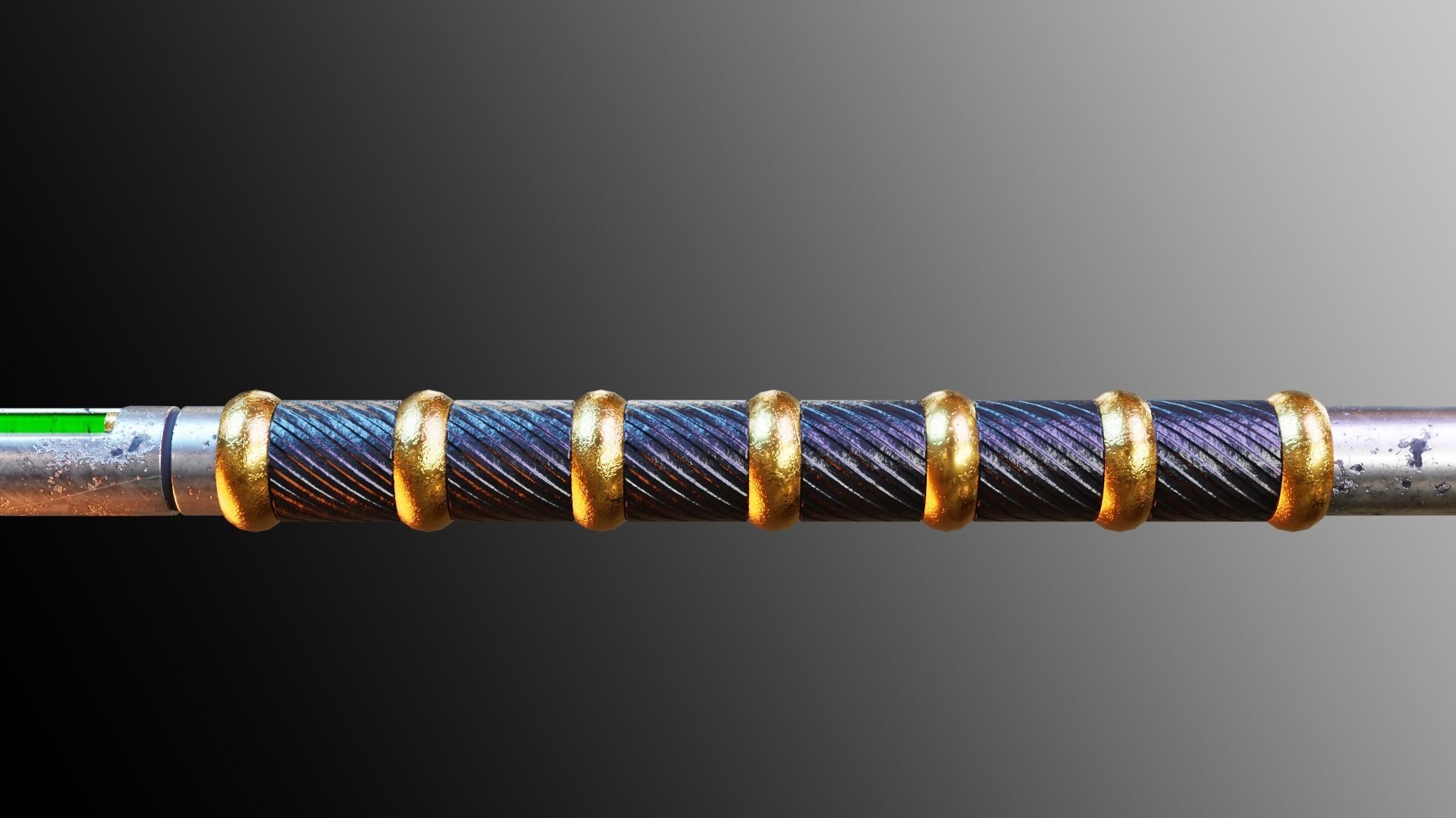 Executioners Axe Low-poly 3D model_7