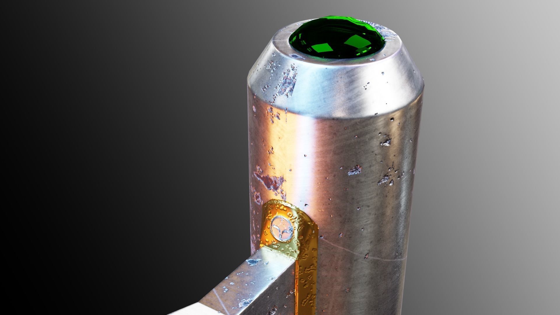 Executioners Axe Low-poly 3D model_12