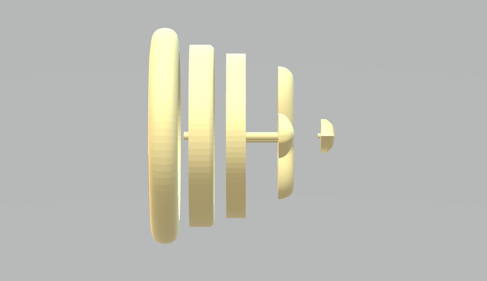 Snake Pendant  3D print model_1