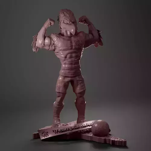 Mascote do Flamengo 3D print model