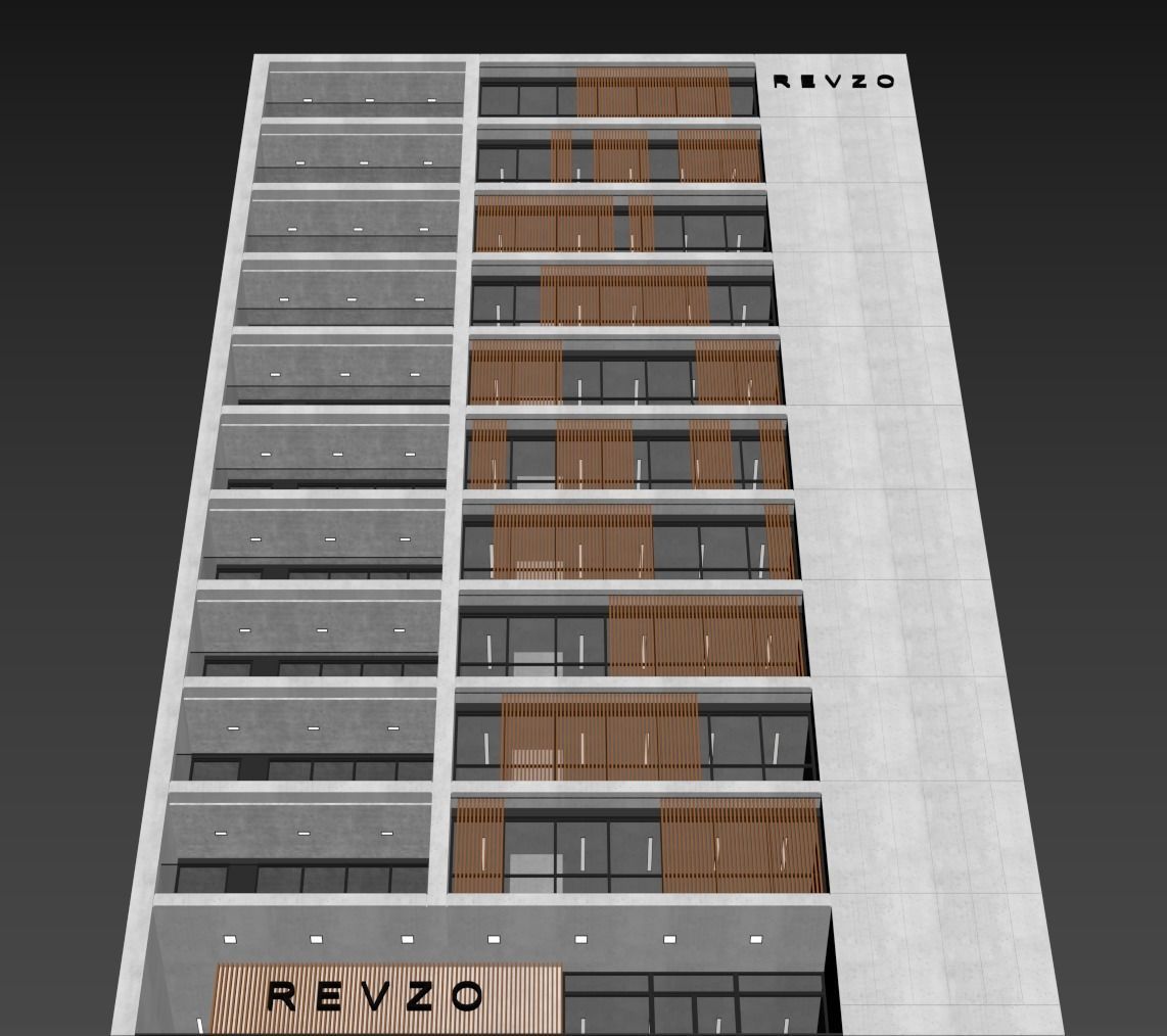 Modern office building No 5 3D model_11