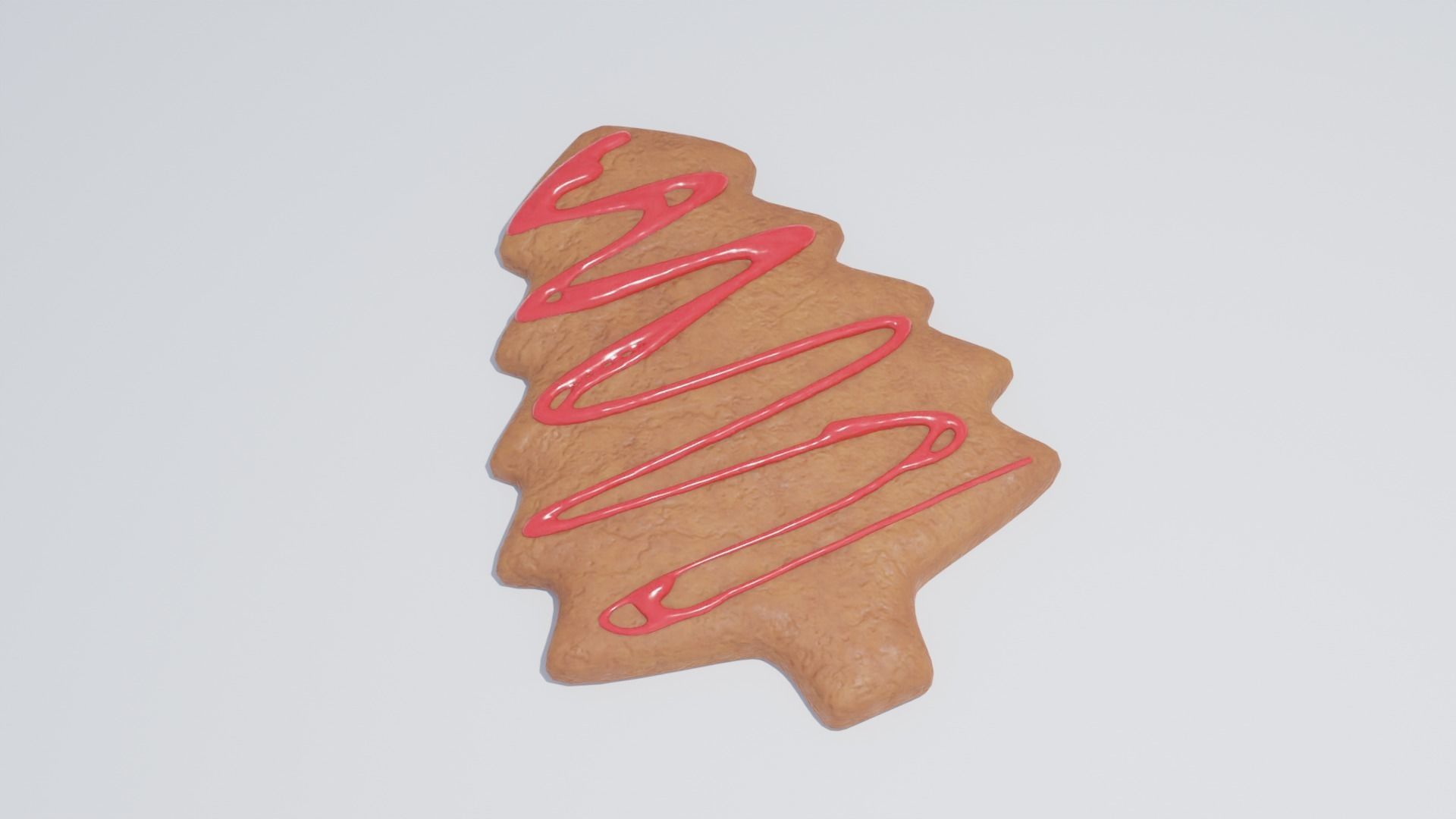 Gingerbread Cookies 4K and 2K 3D model_8