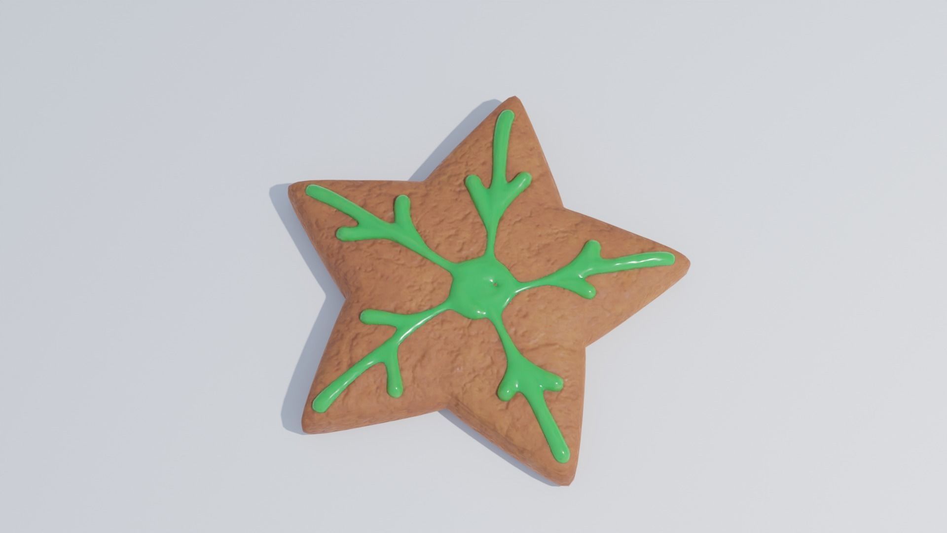 Gingerbread Cookies 4K and 2K 3D model_7