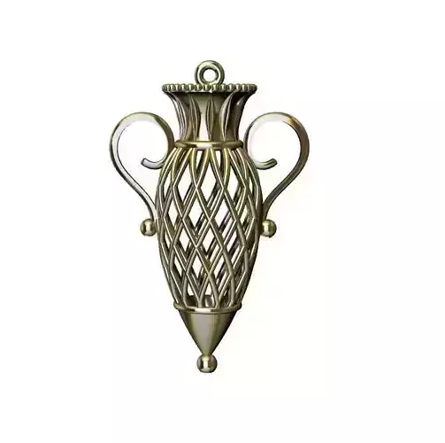 pendente Anfora romana 3D print model