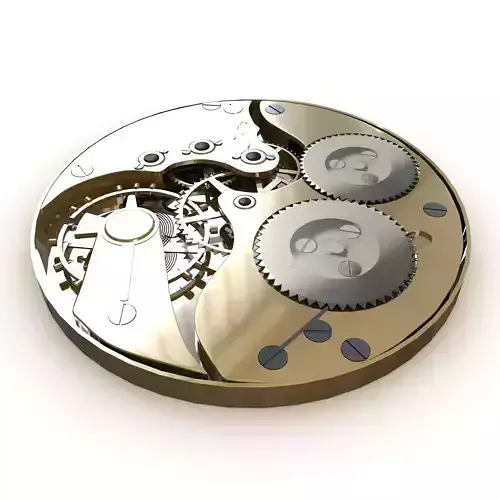 Watch Mechanism 3D model