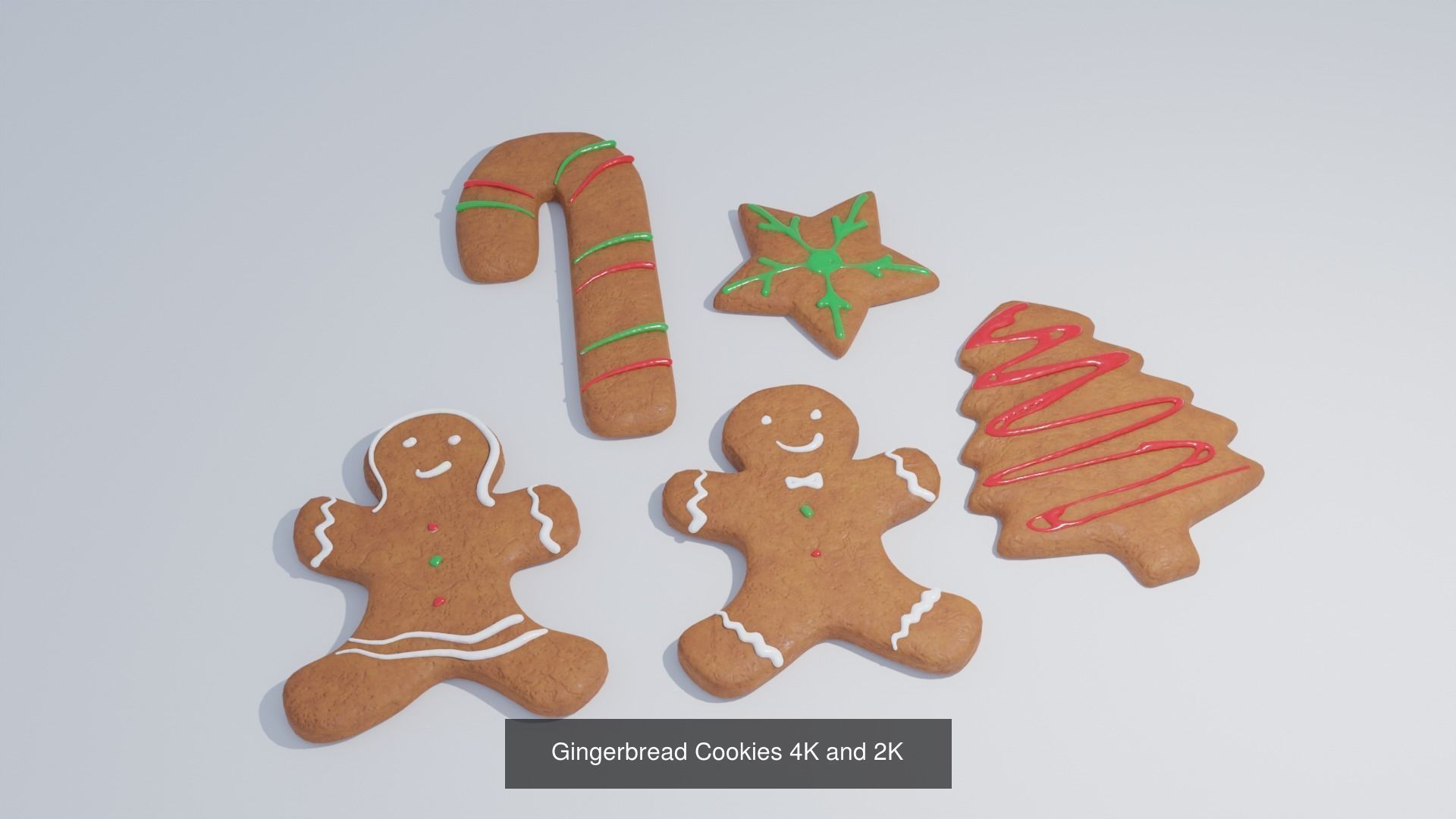 Christmas Essential Props 3D Model Collection_4