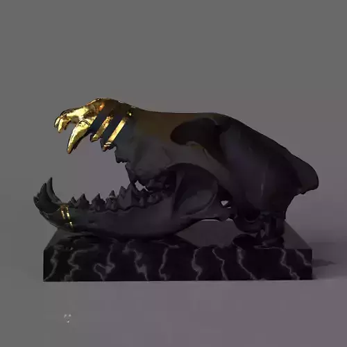 Deco Skull  3D print model