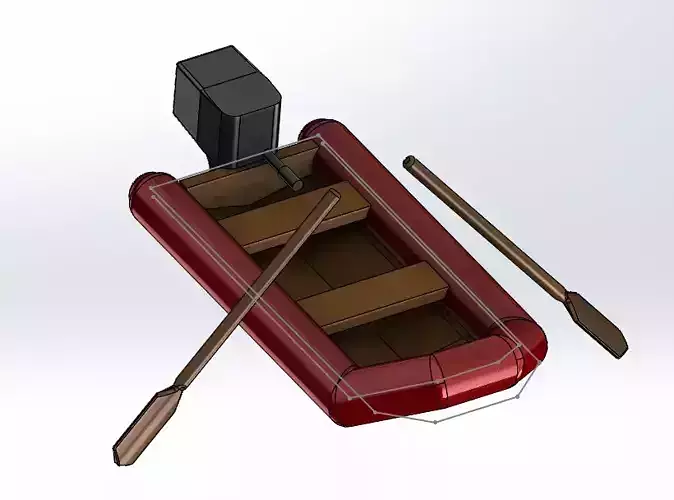 Boat Toy 3D print model